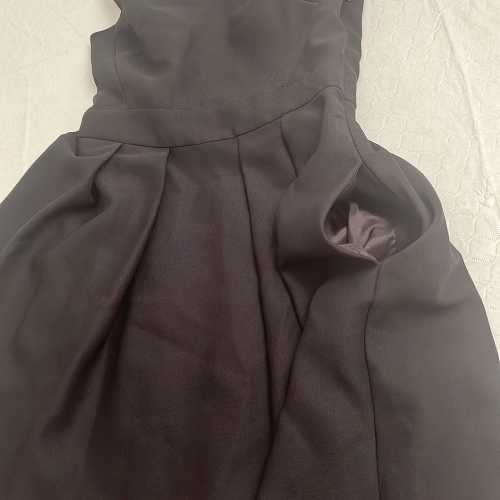 Kate Spade crepe bow back formal cocktail dress black 00 - Picture 11 of 11
